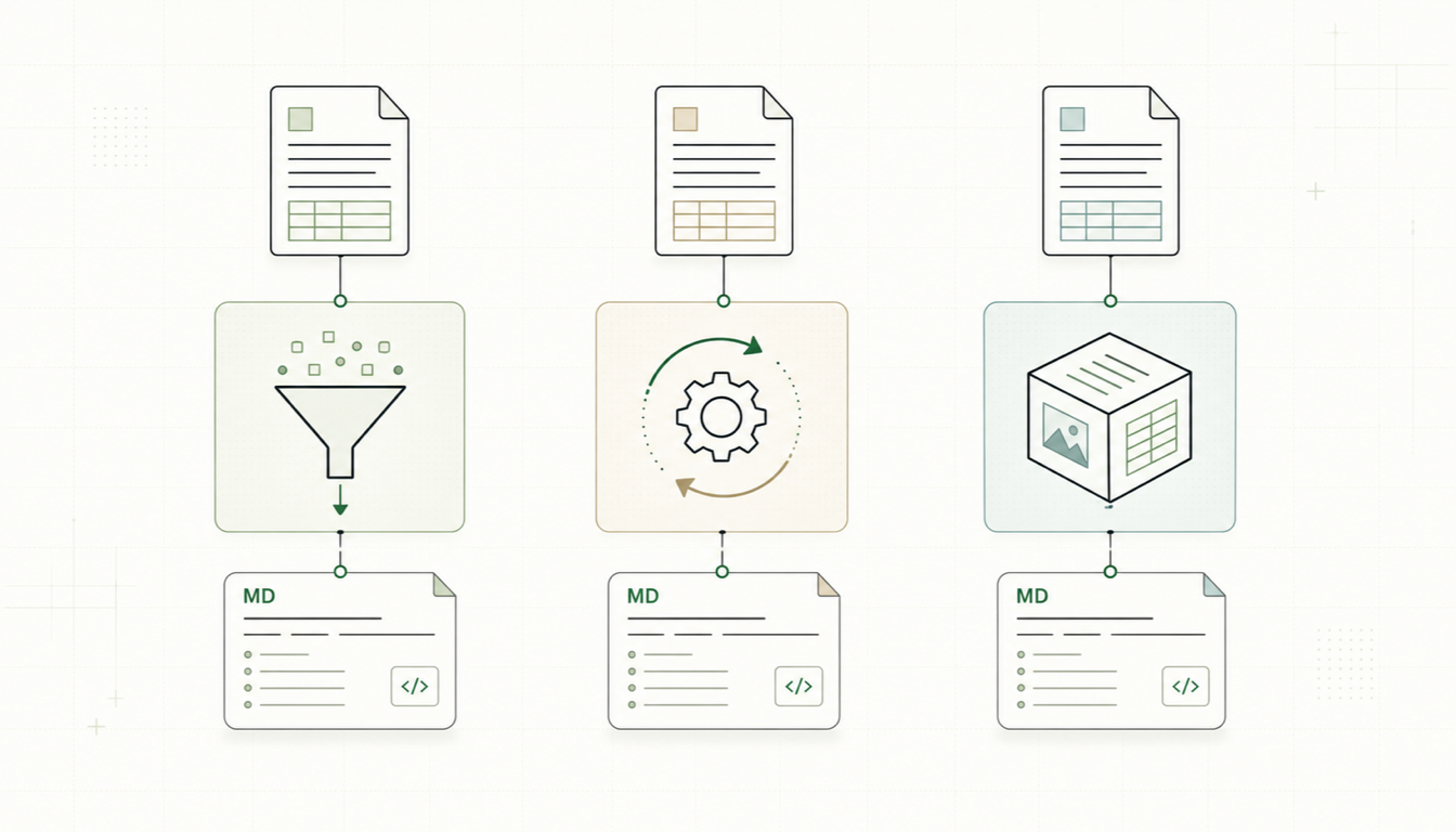 Parsyra vs Pandoc vs Docling: Which File-to-Markdown Converter Should You Use?